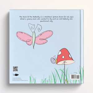The Snail and The Butterfly Children's Book by Dougie Coop Back Cover