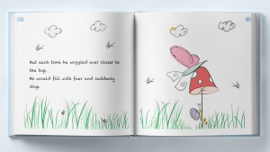 The Snail and The Butterfly Children's Book by Dougie Coop p14-15