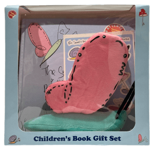 Dougie Coop's Snail & Butterfly Children's Book Gift Set Butterfly Edition Box